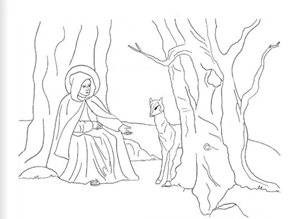 coloriage Toussaint en ligne 1