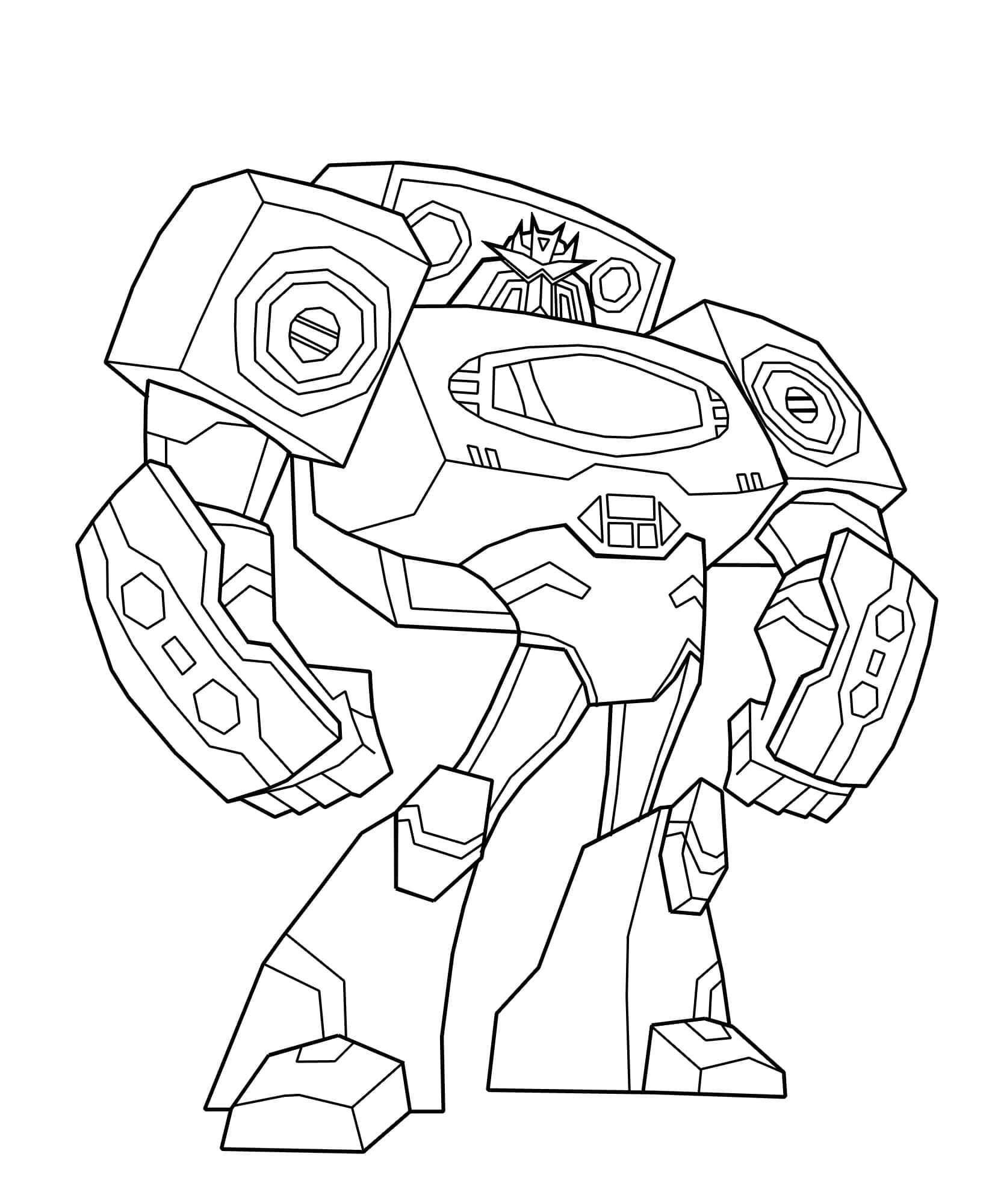 coloriage Transformers pour enfant