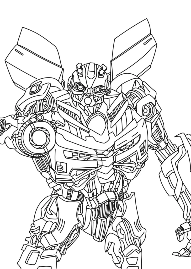 coloriage Transformers en ligne