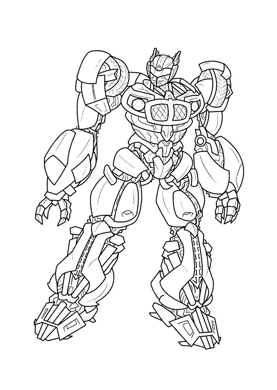 coloriage Transformers gratuit en ligne