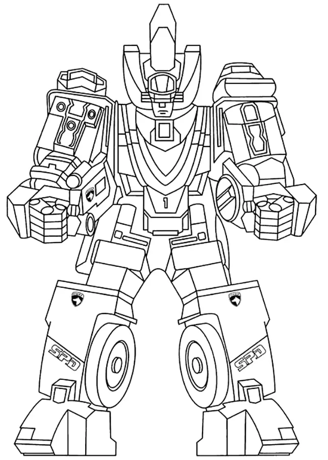 coloriage Transformers pour enfants a imprimer gratuit 2