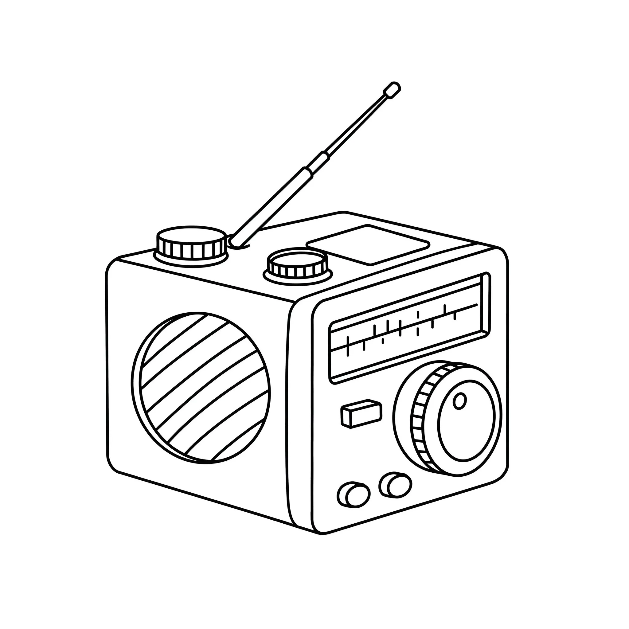 coloriage Un gadget emblématique à imprimer gratuit