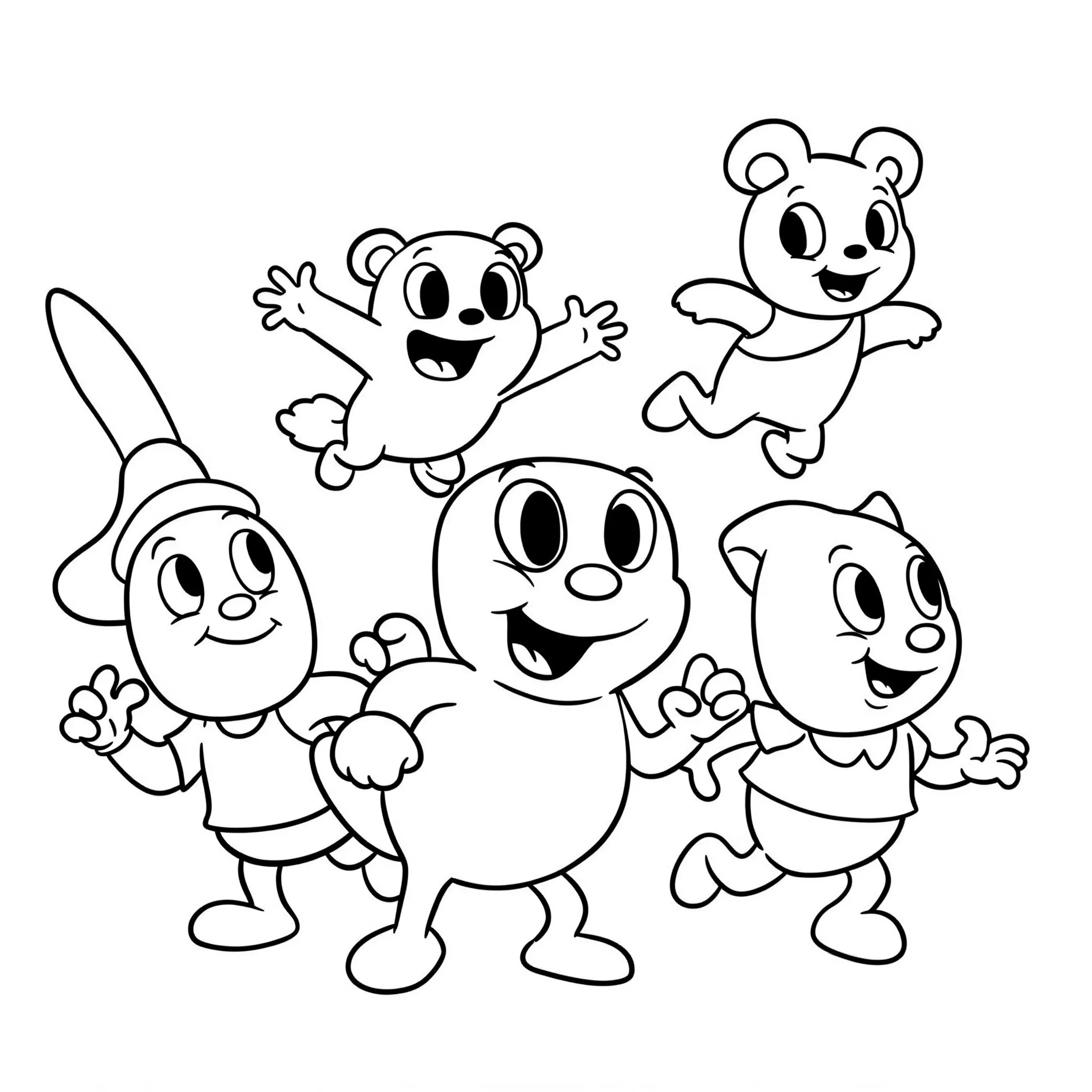 coloriage WOOHP en bref à imprimer pour enfant de 10 ans
