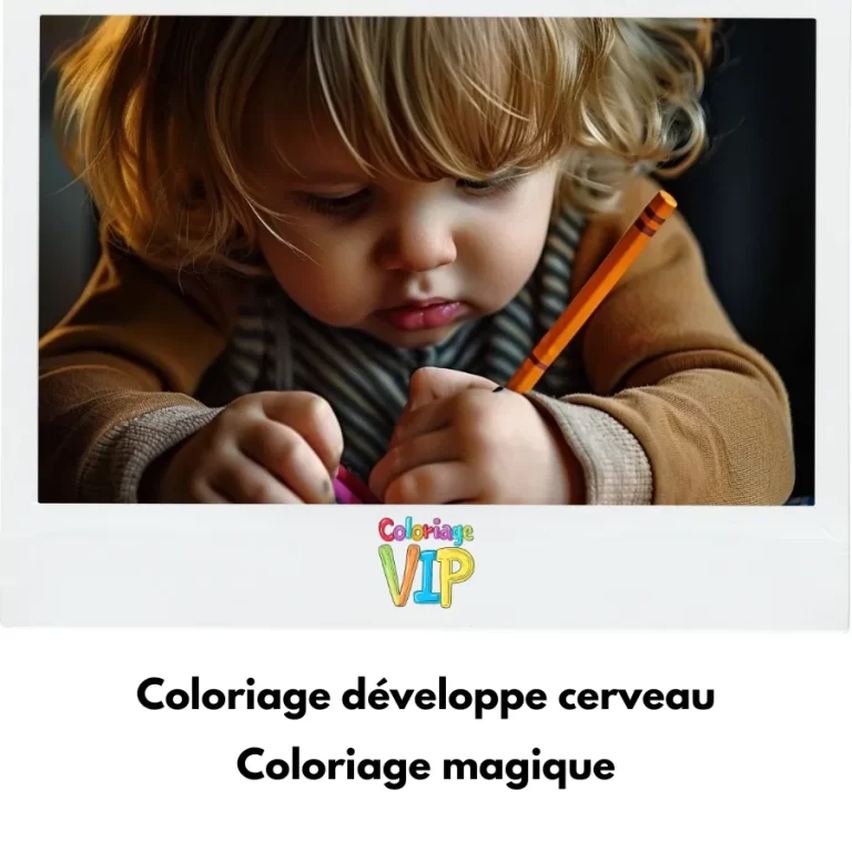 Coloriage Coloriage développe le cerveau: On stimule l’intelligence dès les crayons de couleur!