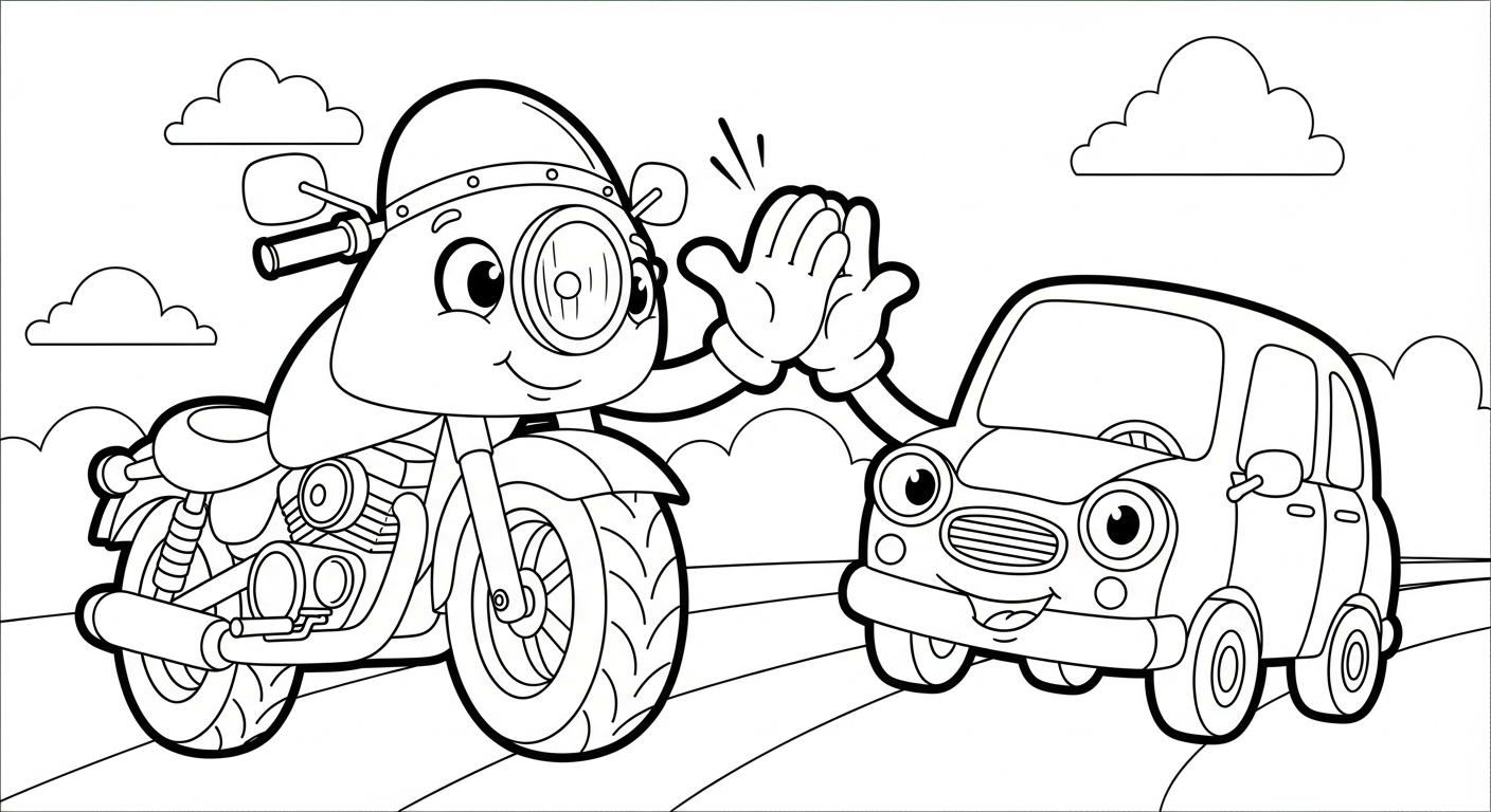 coloriage moto updated a dessiner en ligne