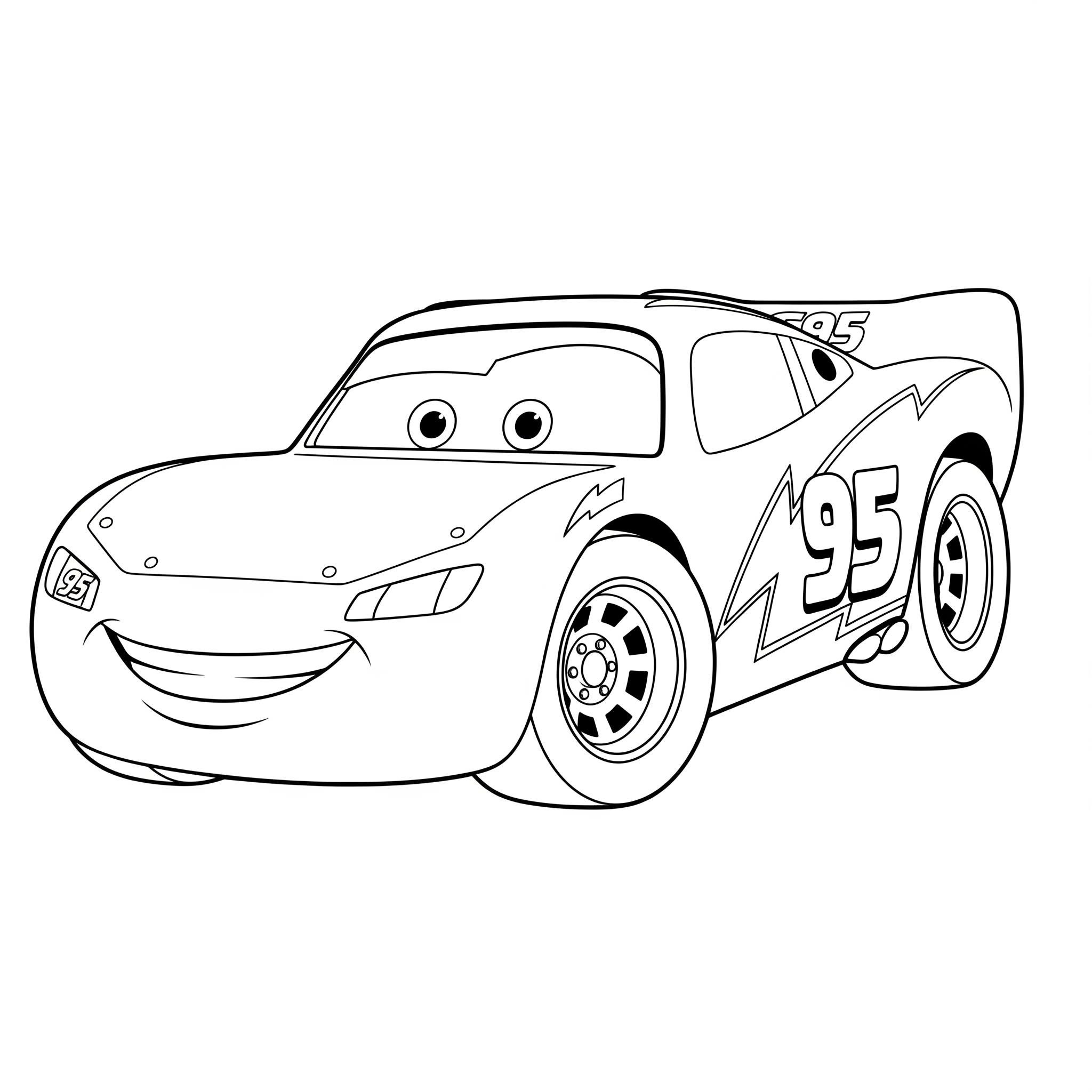 Car coloring page Cars to print free