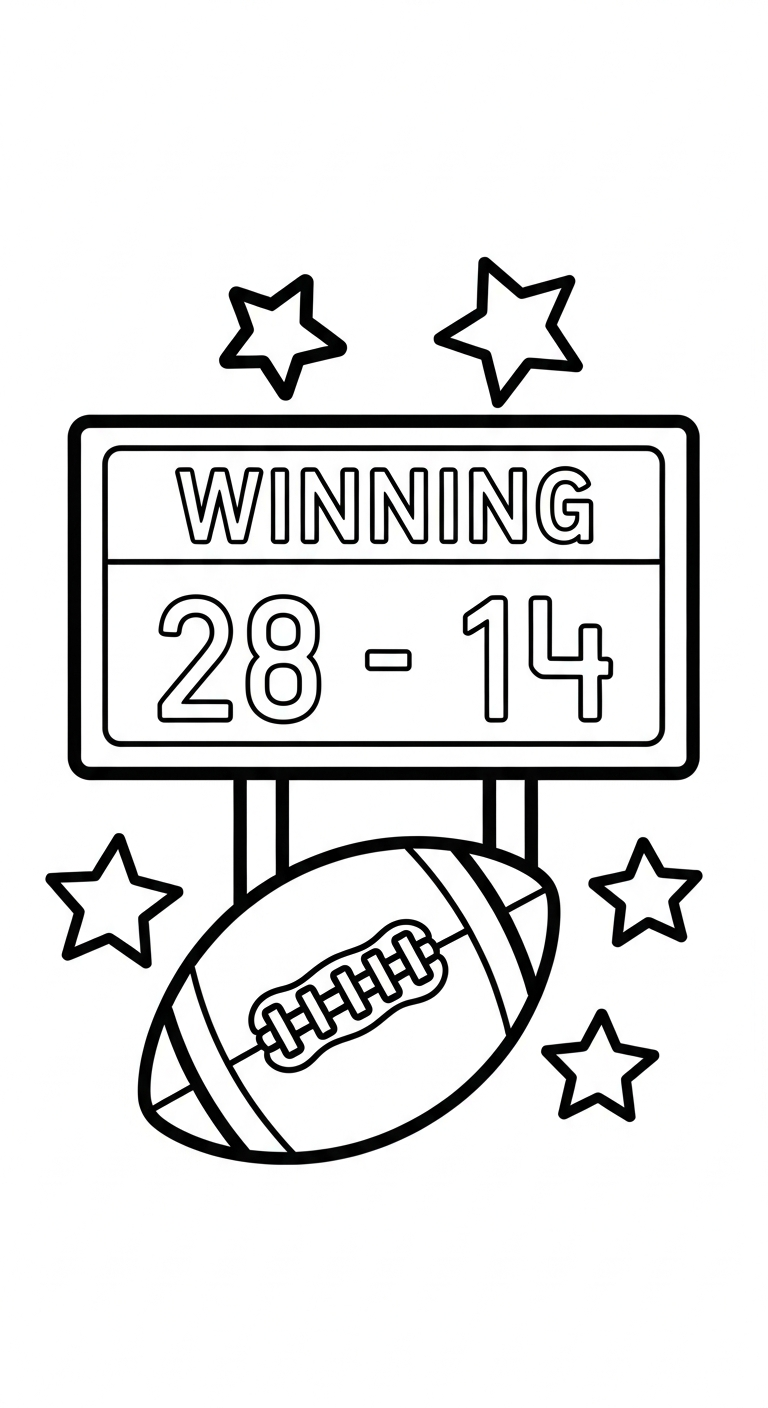 coloriage Rugby updated educatif pour enfant