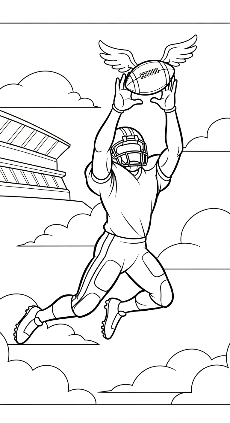 coloriage Rugby updated pour enfant de 7 ans