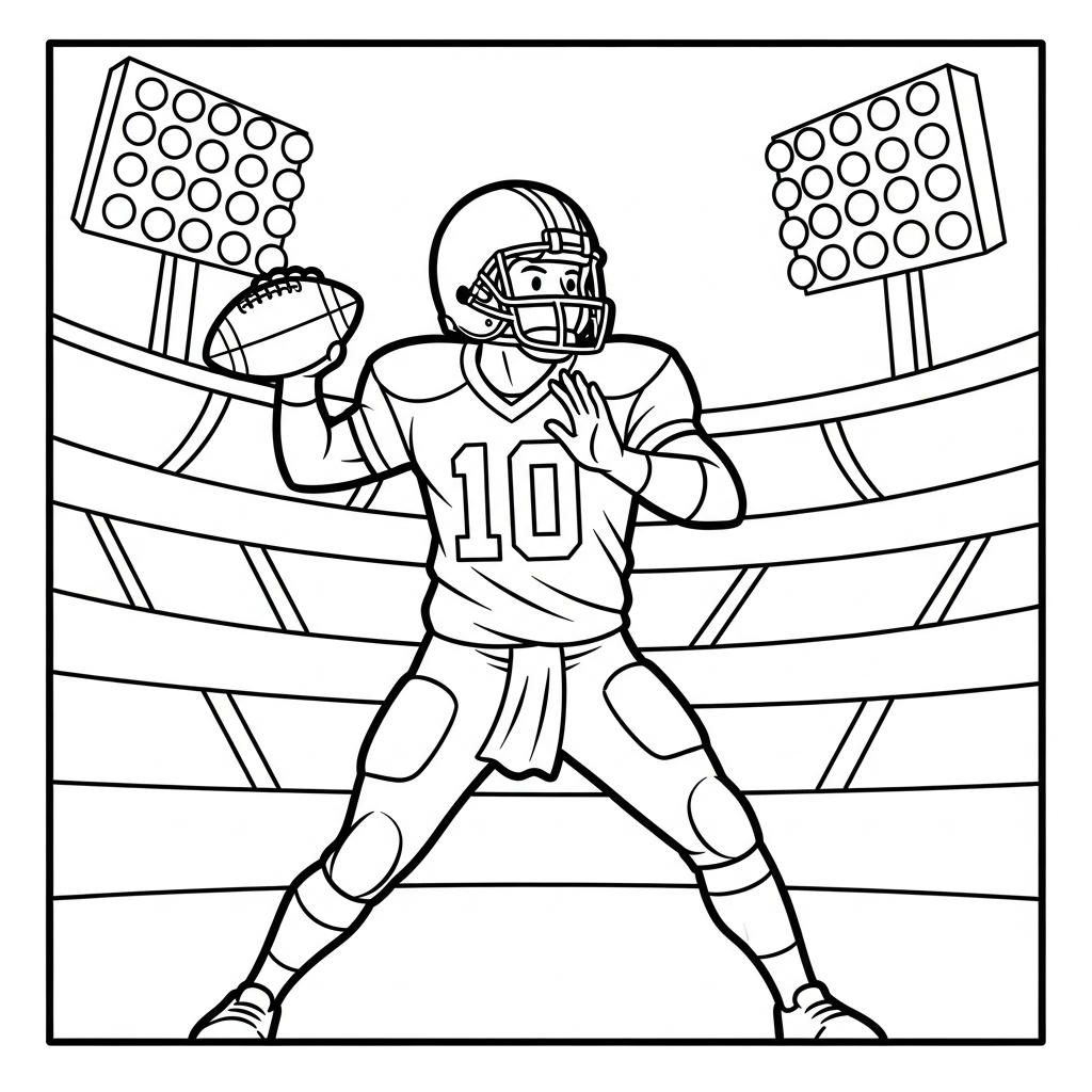 coloriage Rugby updated a colorier en ligne