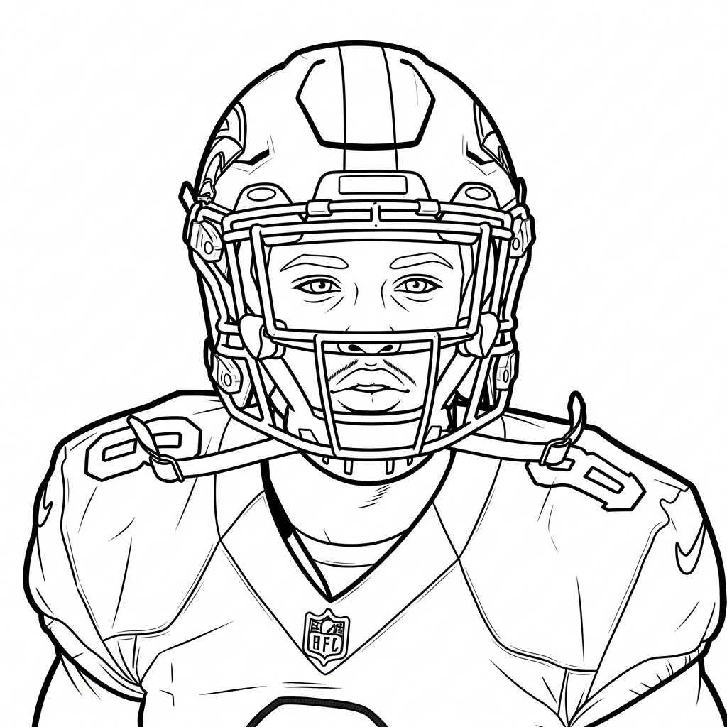 coloriage Rugby updated pour enfant de à imprimer