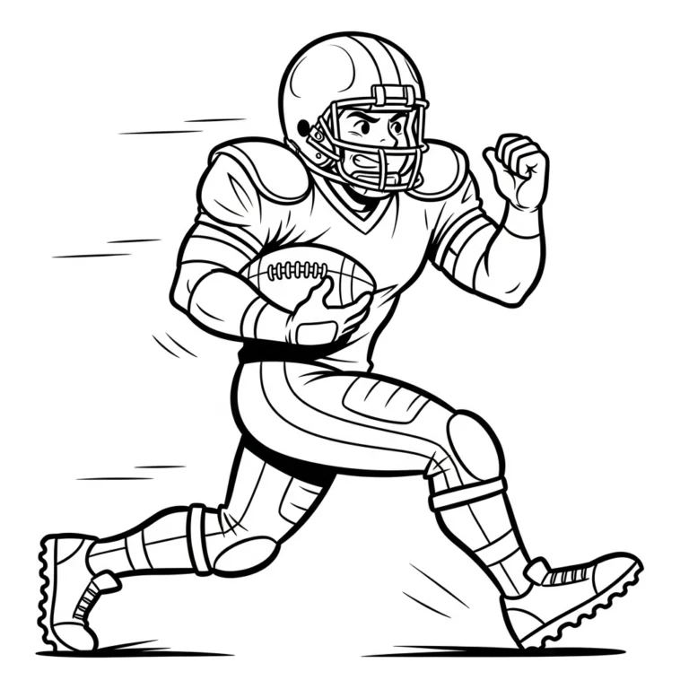 Coloriage Rugby