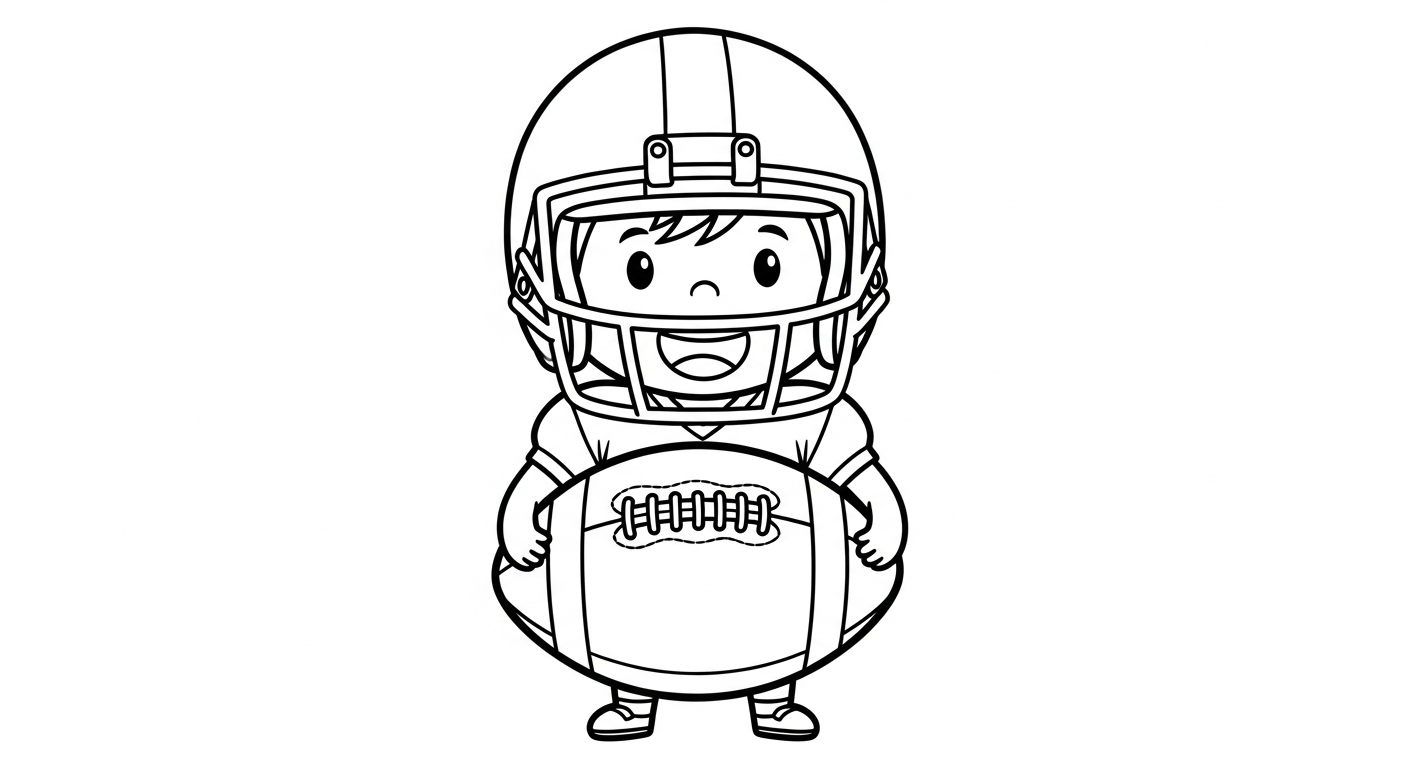 coloriage Rugby updated à imprimer pour enfants