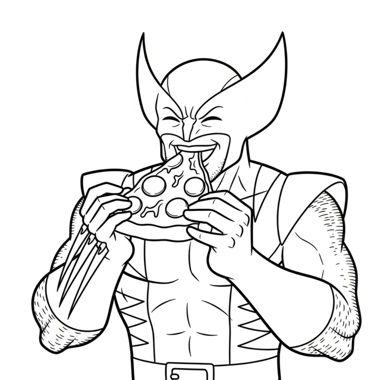 Coloriage Wolverine