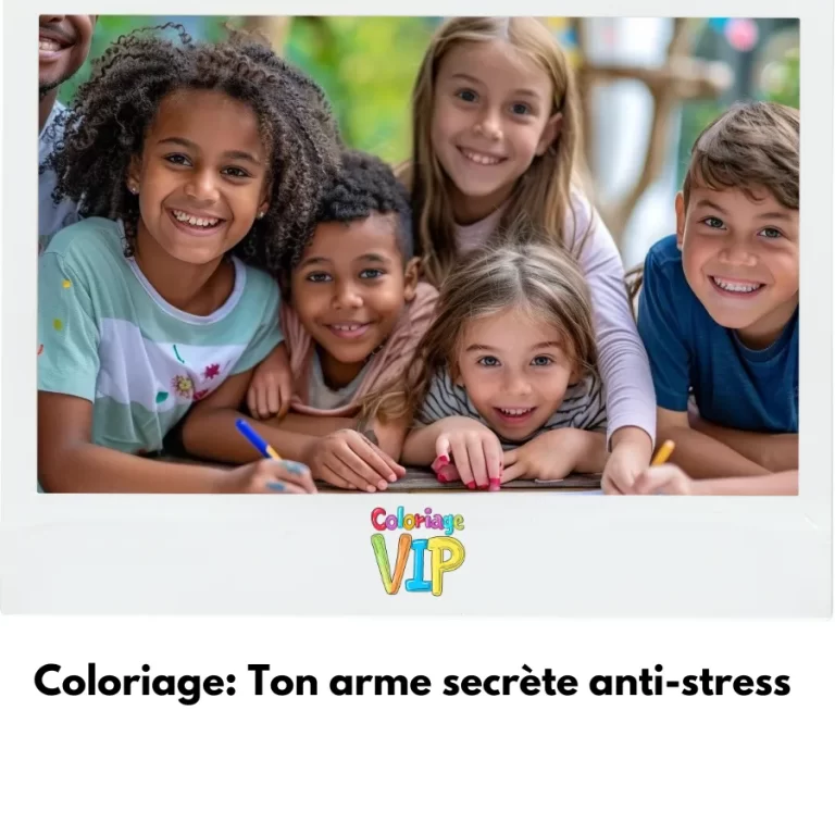 Coloriage Coloriage: Ton arme secrète anti-stress !