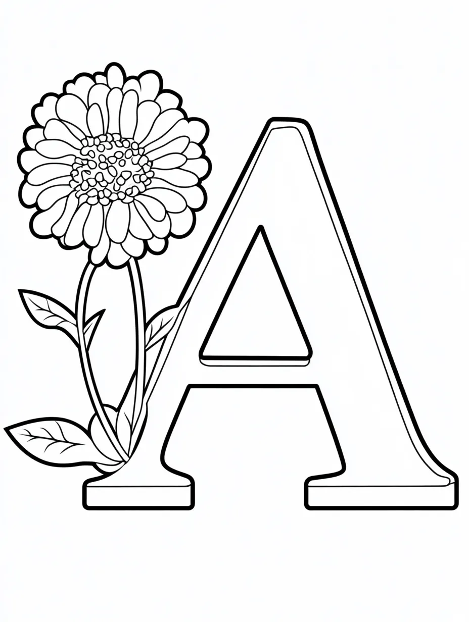 coloriage Alphabet gratuit