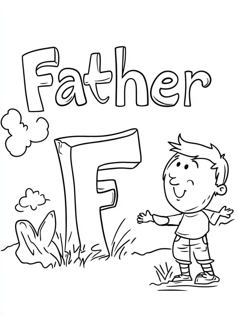 coloriage Alphabet à imprimer pour enfant de 3 ans