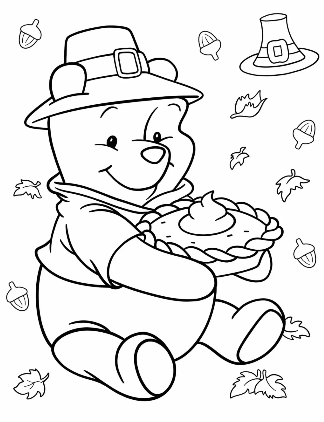 coloriage Automne à imprimer gratuit 1