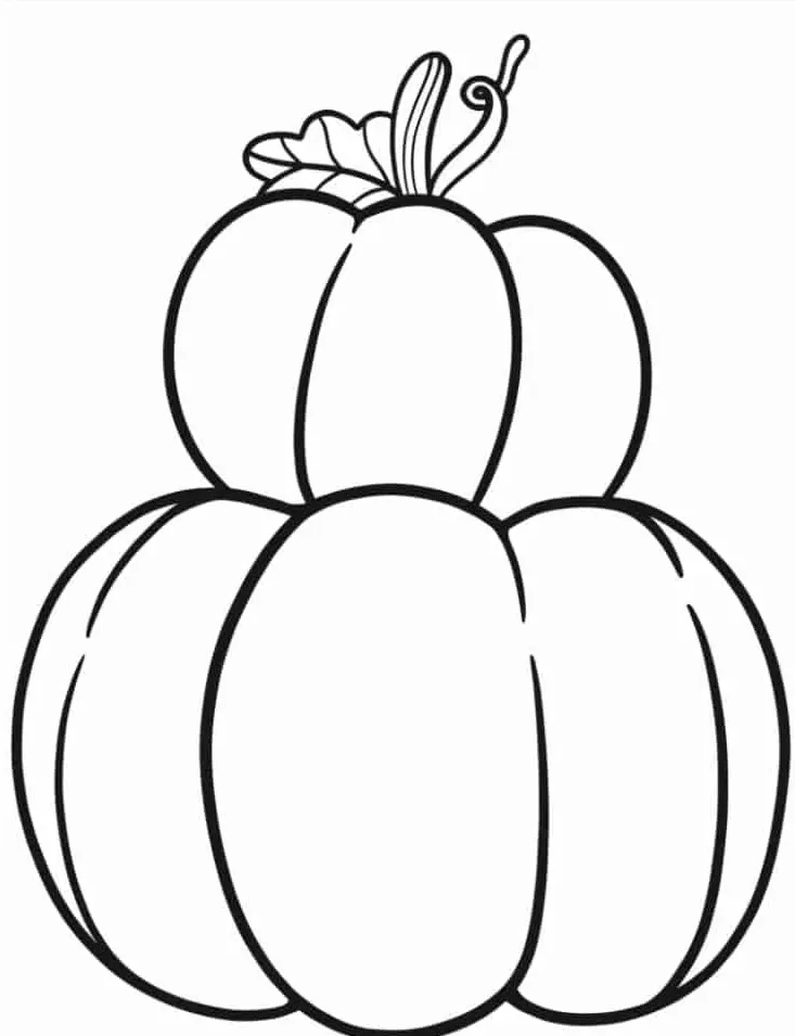 coloriage Automne gratuit pour enfants