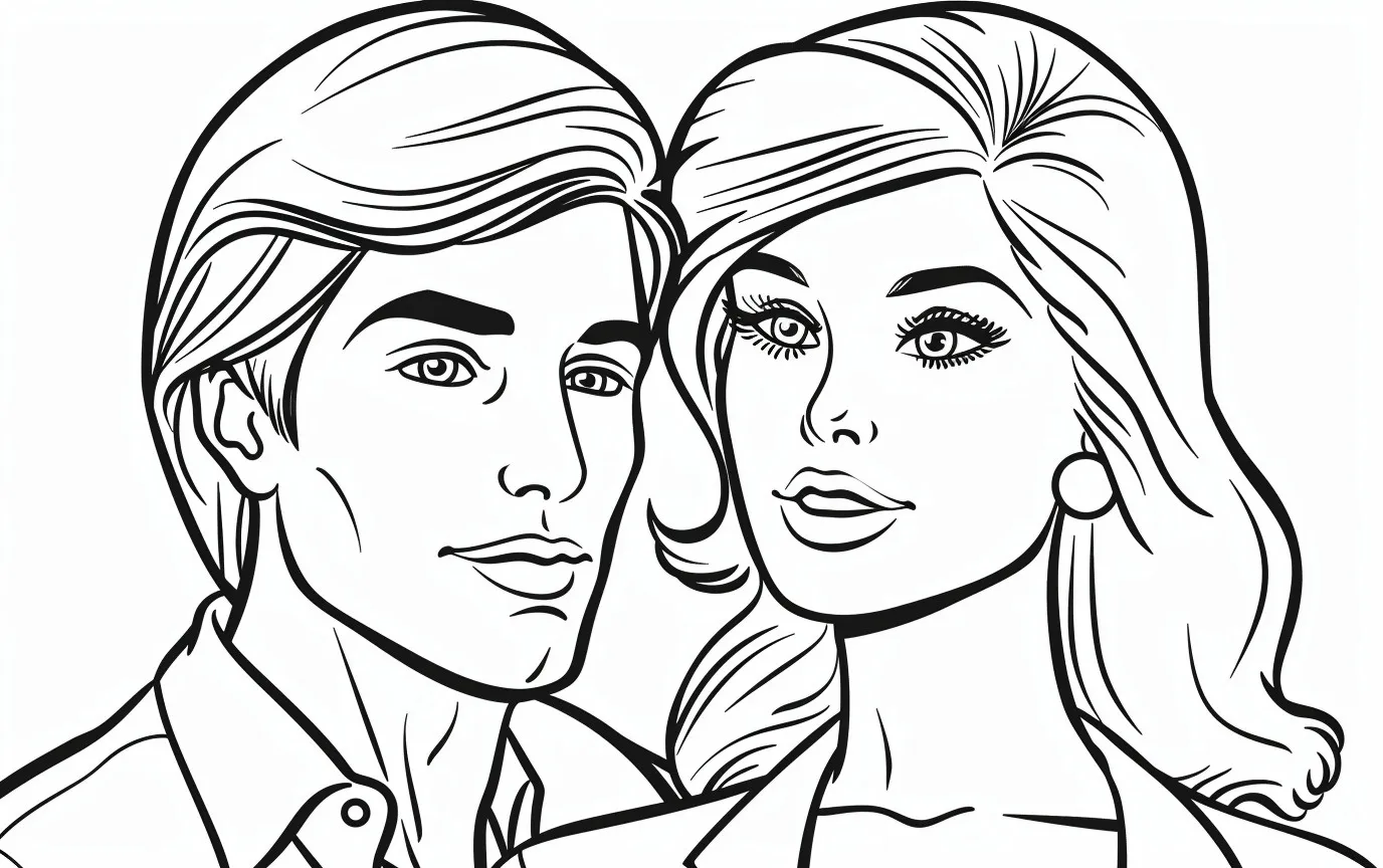 coloriage Barbie et dessins