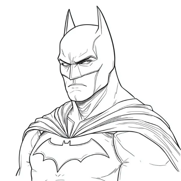58+ Batman para colorear Gratis: ¡Gotham City te necesita!