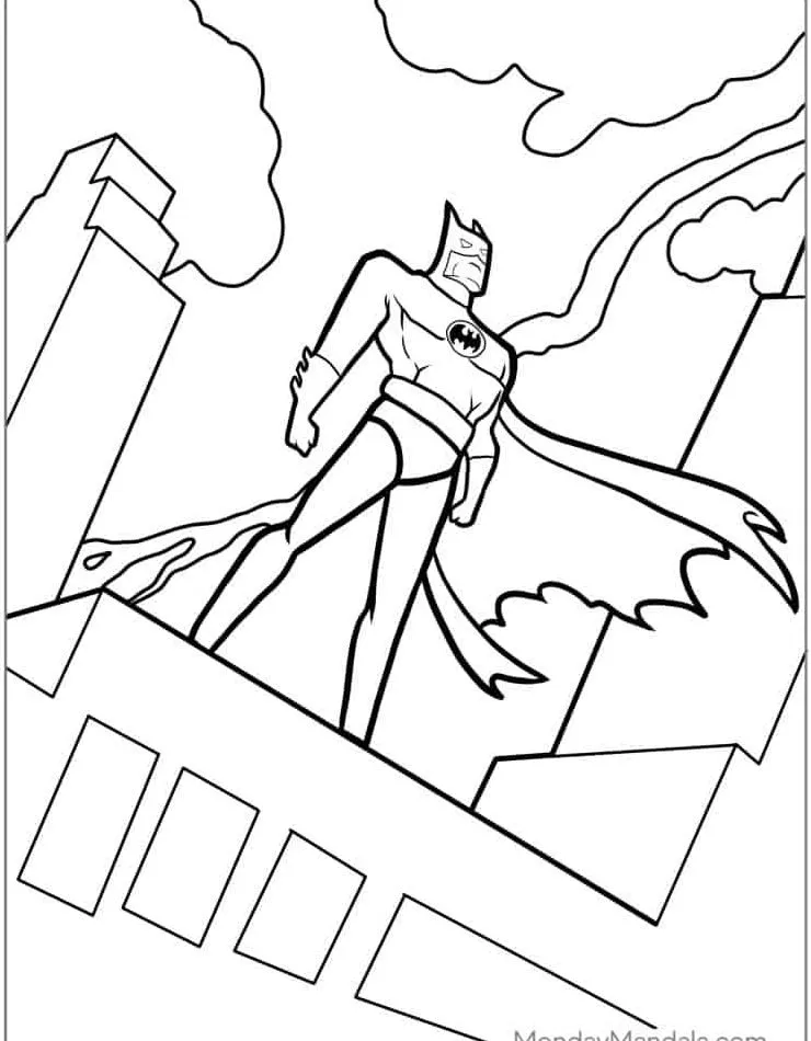 coloriage Batman en ligne