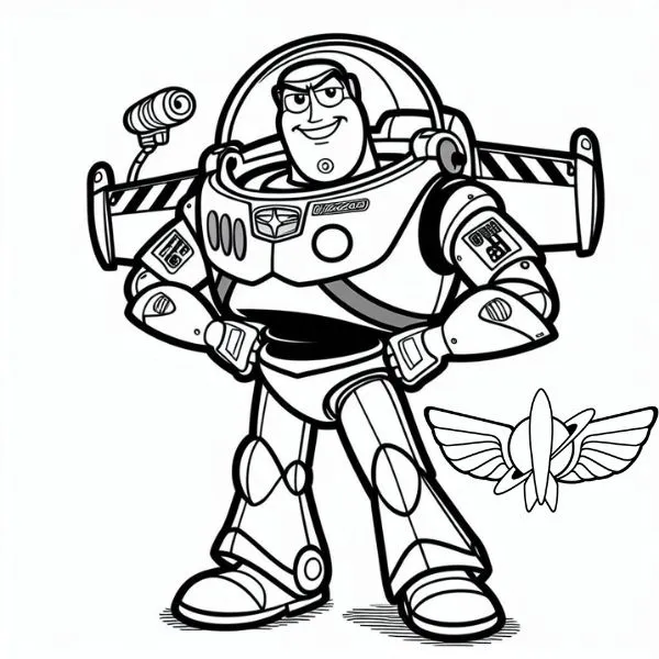 42+ Buzz Lightyear para colorear: Listo para el Space Ranger