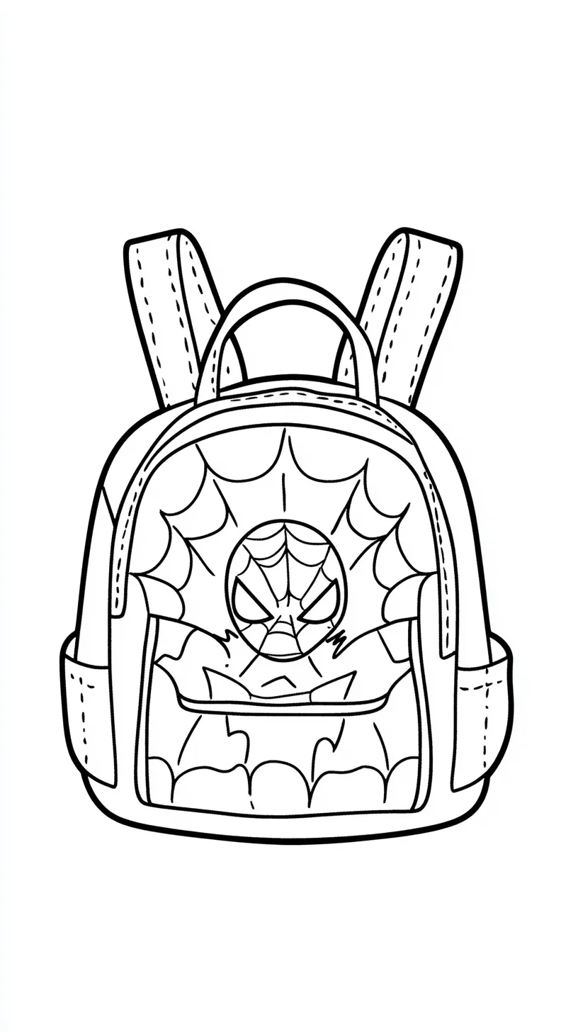 Coloriage Cartable Gratuit Prepare Ta Rentree avec Style