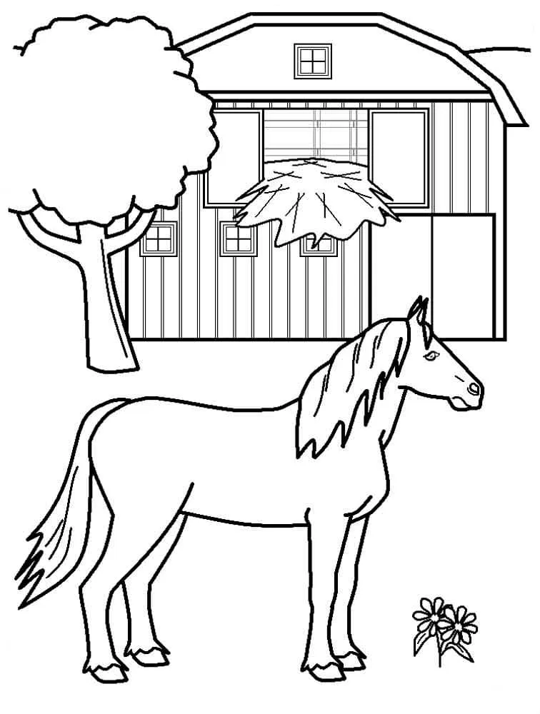 coloriage Chevaux a telecharger