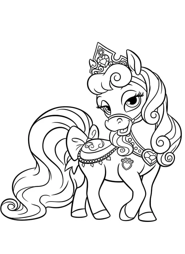 coloriage Chevaux pour enfant a imprimer gratuit