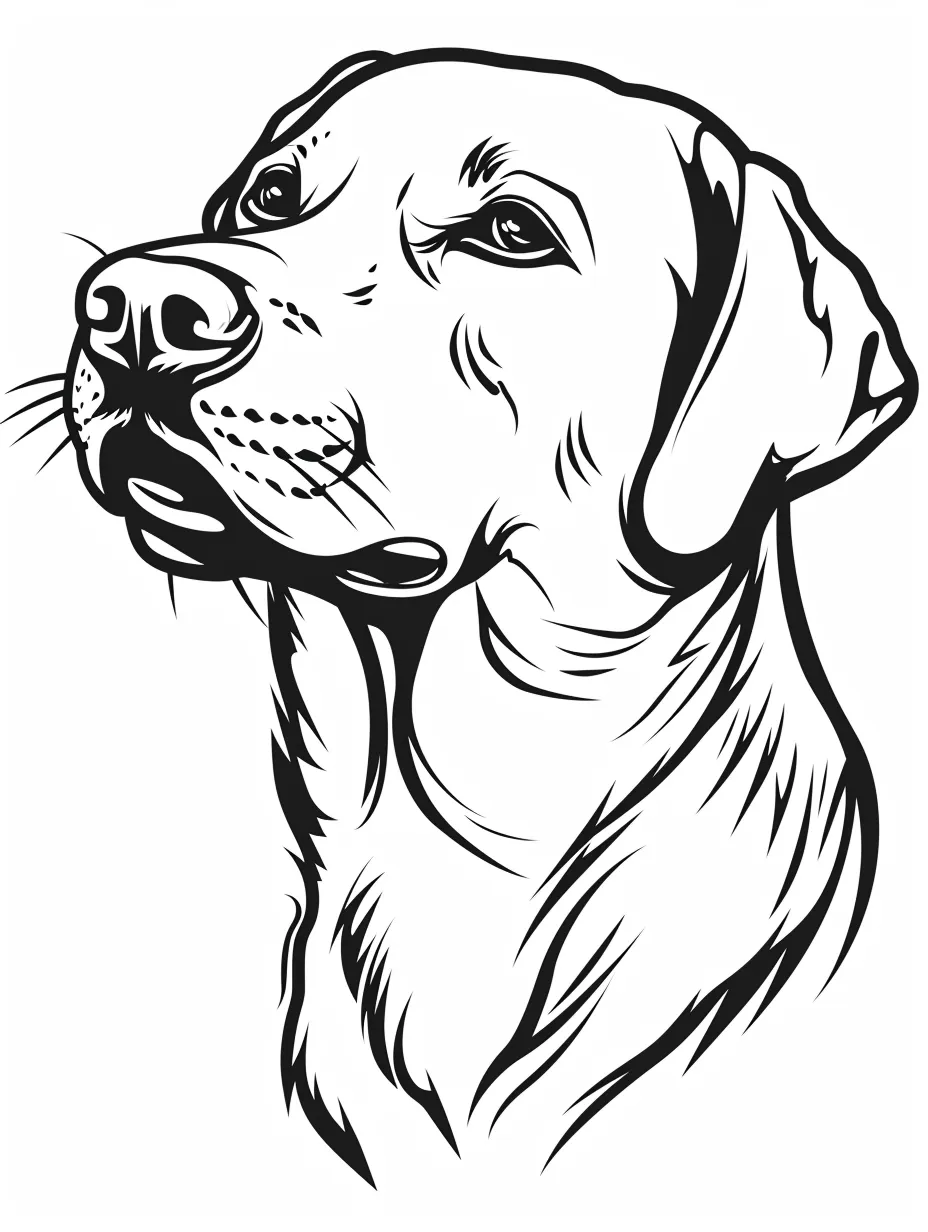 coloriage Chien gratuit a imprimer