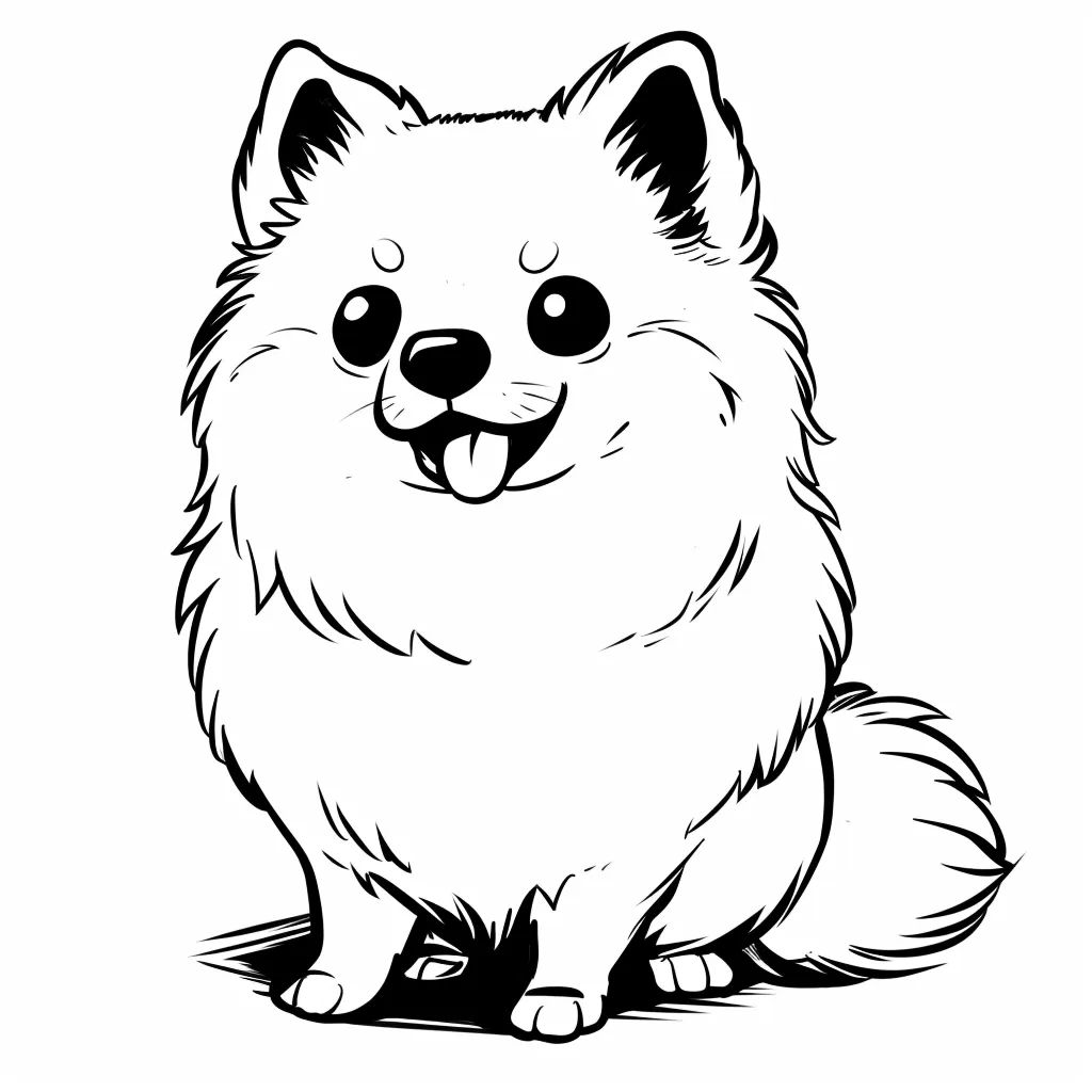 coloriage Chien à imprimer pdf gratuit 1