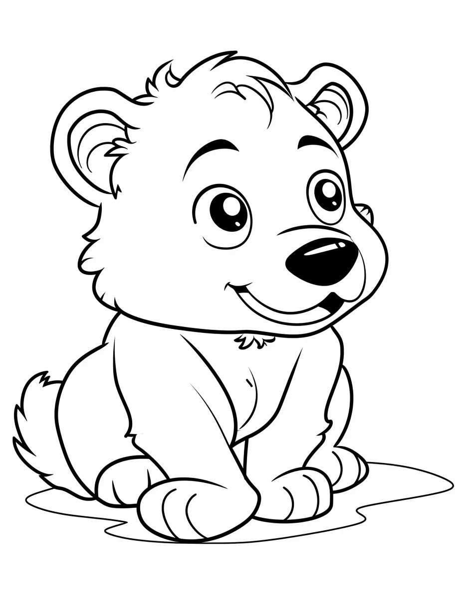 imprimer coloriage Chien pour enfant