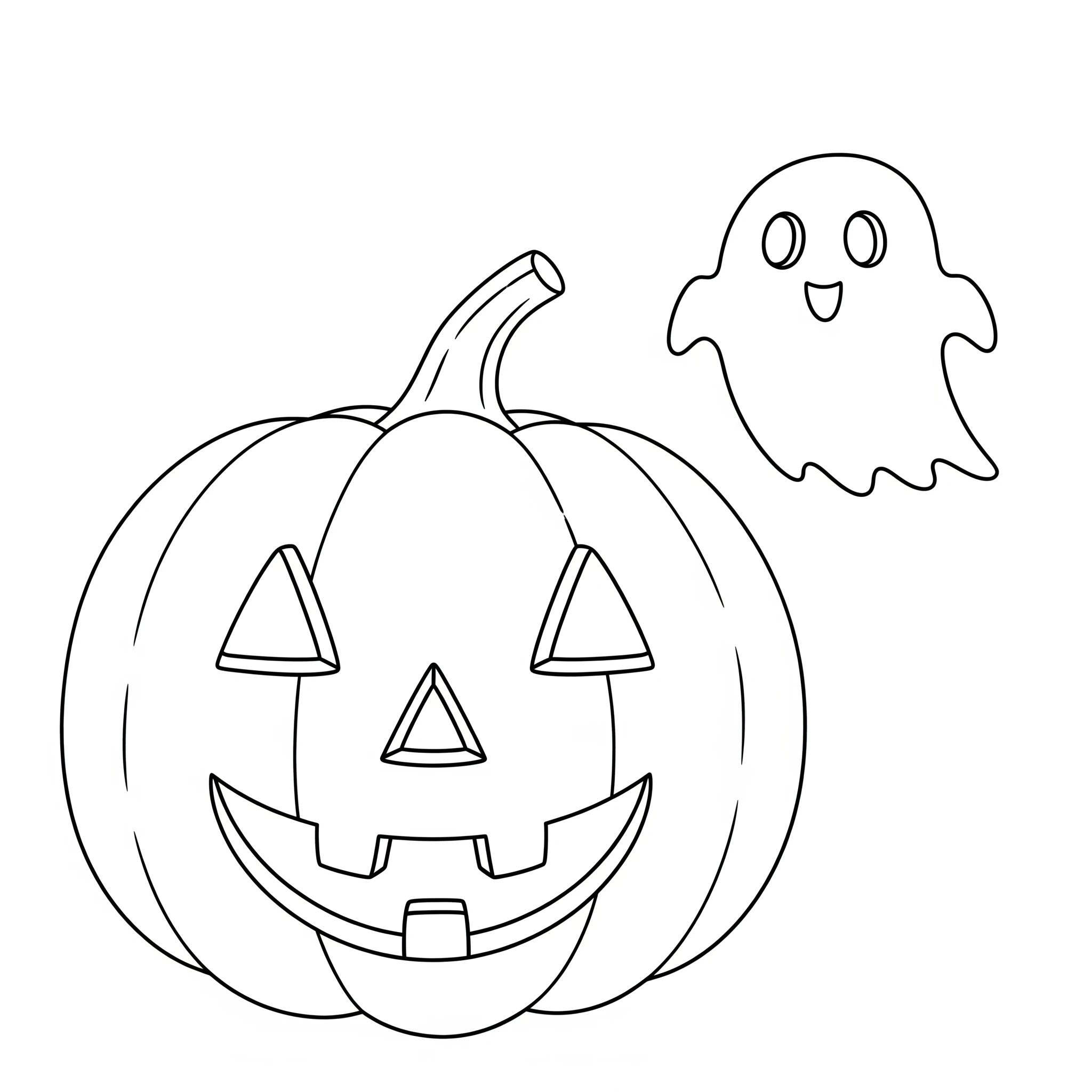 coloriage Citrouille à imprimer gratuitement