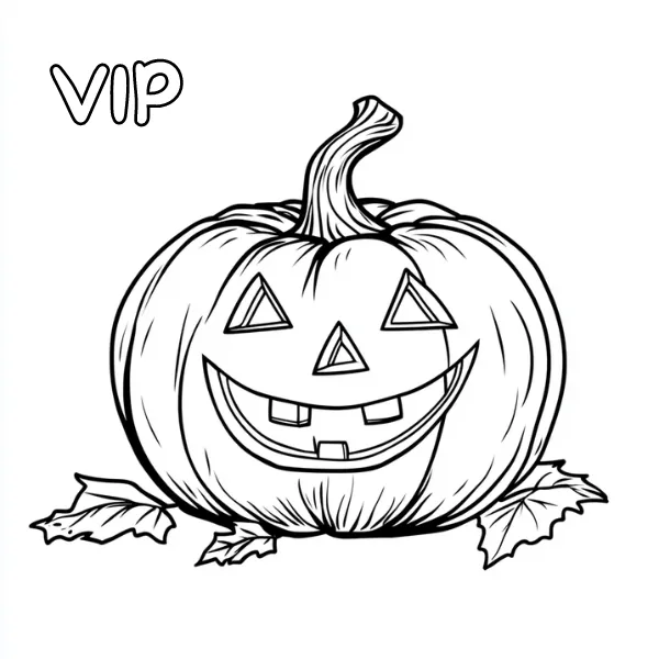 42+ Pumpkin Coloring Pages PDF: Funny, Scary, Decorative...