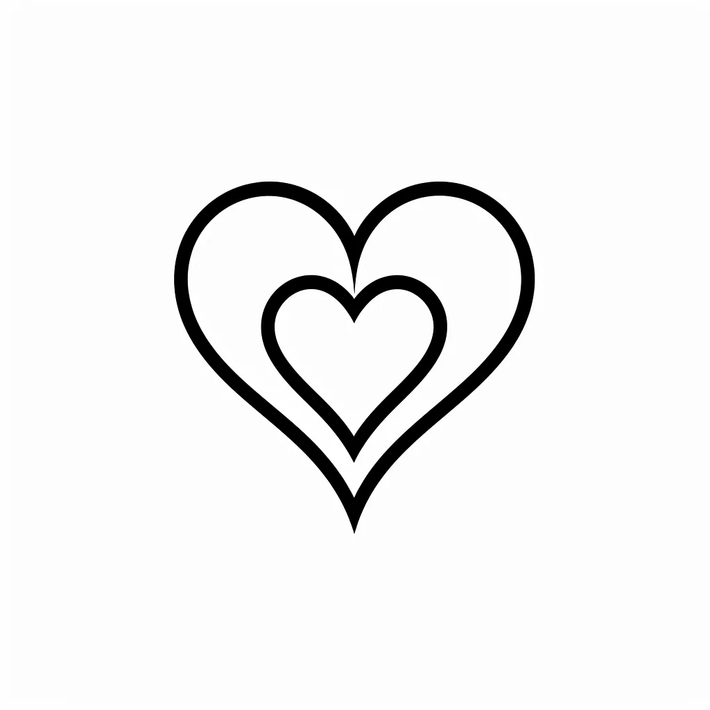 coloriage Coeur à imprimer pdf gratuit