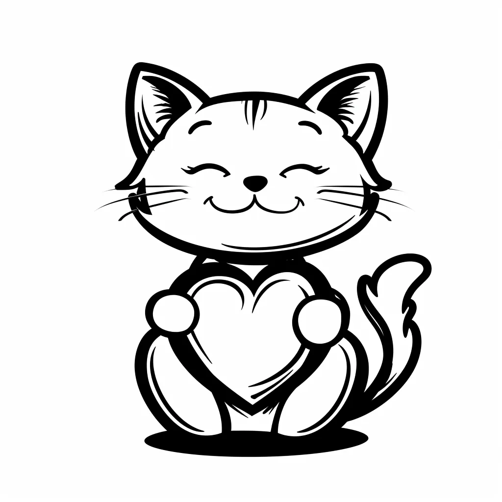 imprimer coloriage Coeur gratuit