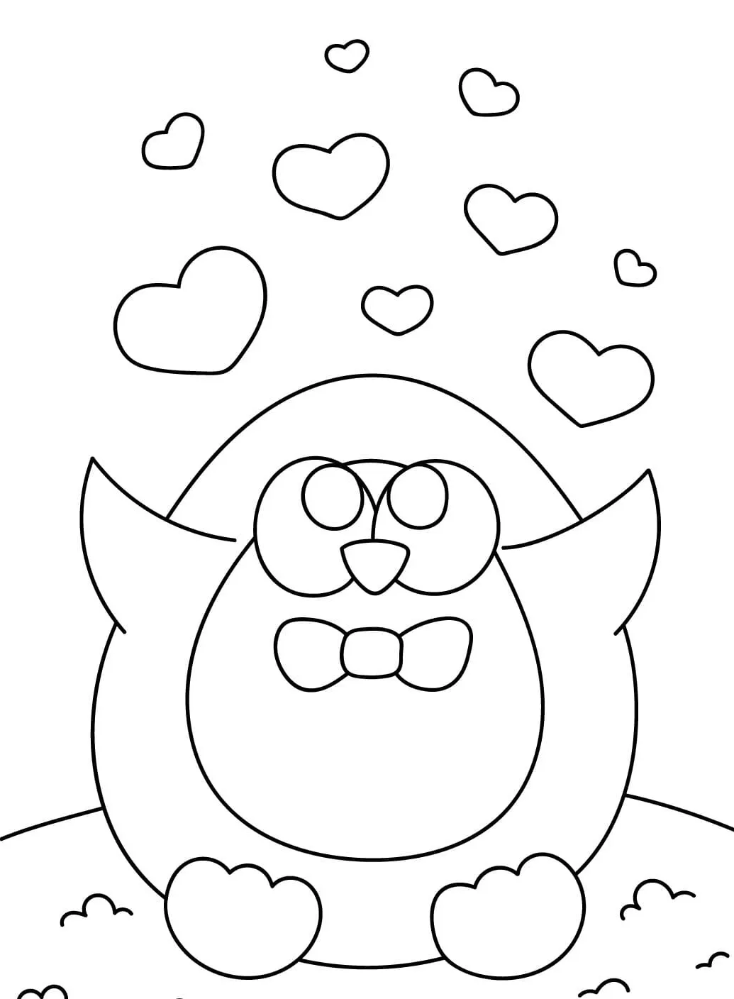 coloriage Coeur pour enfants