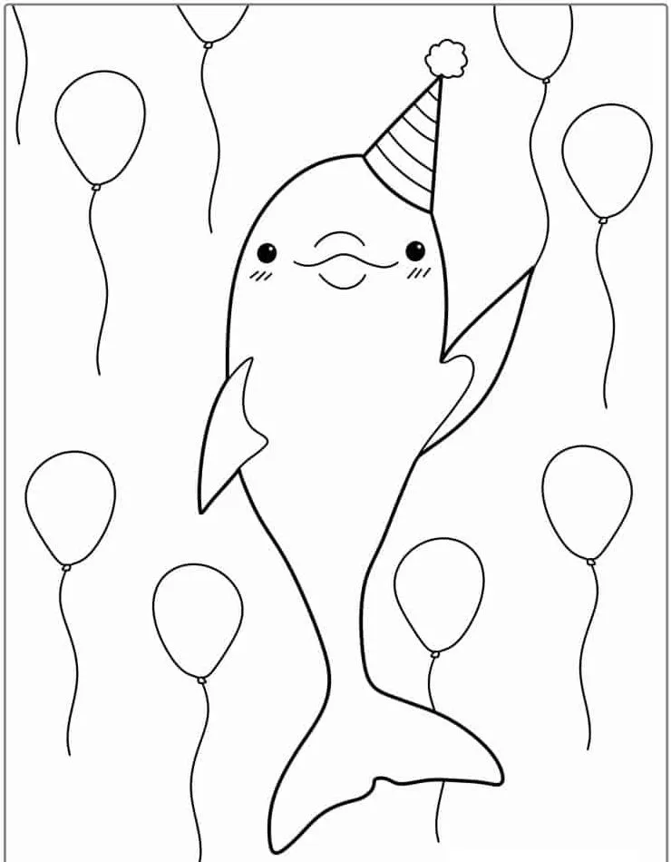 coloriage Dauphin à imprimer gratuit