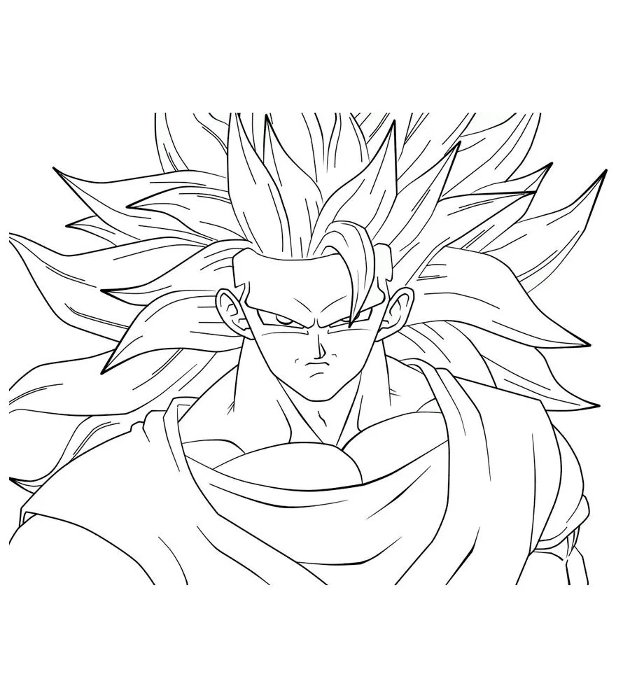 coloriage Dragon Ball Z a telecharger