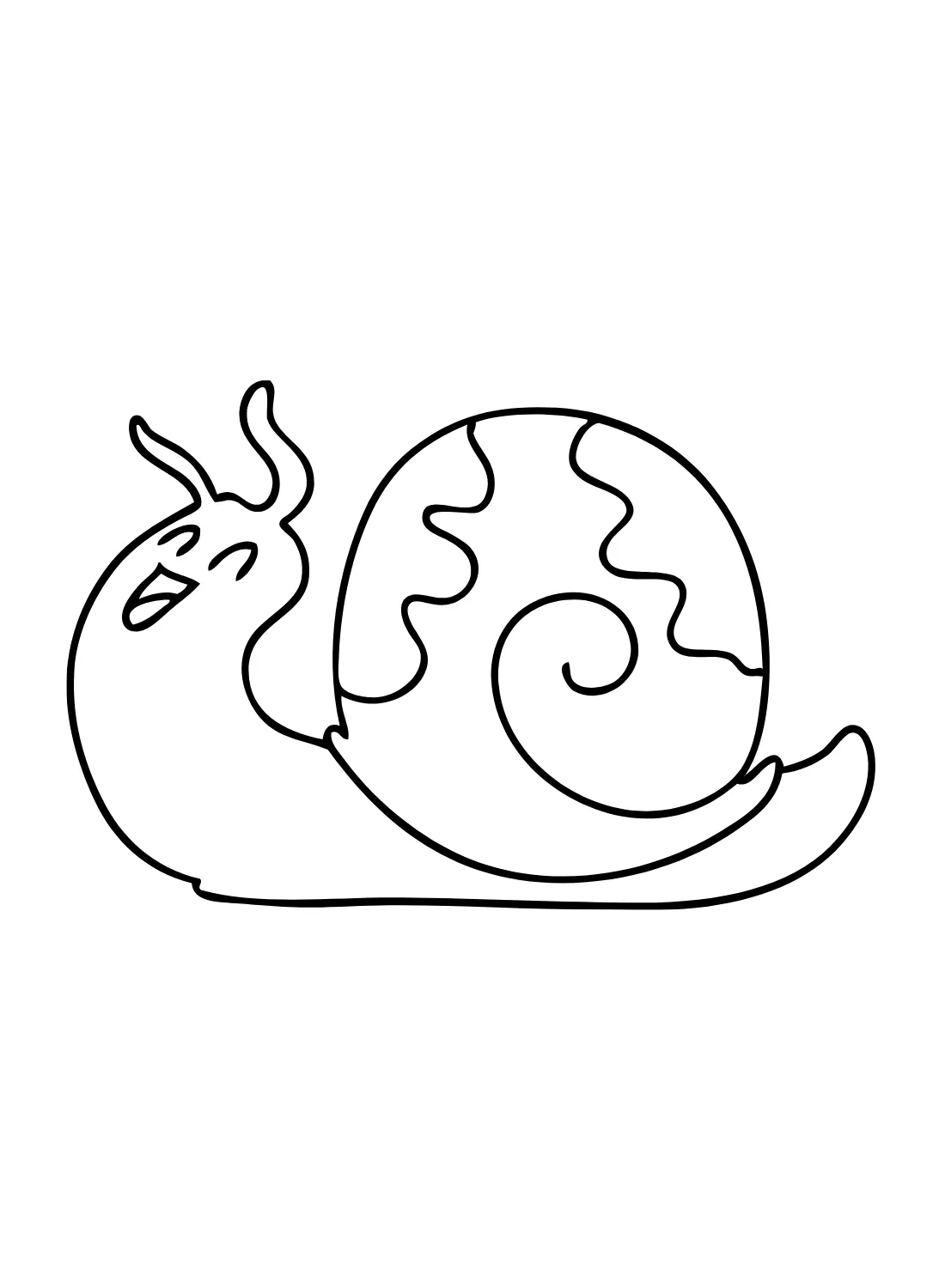 coloriage Escargot en ligne