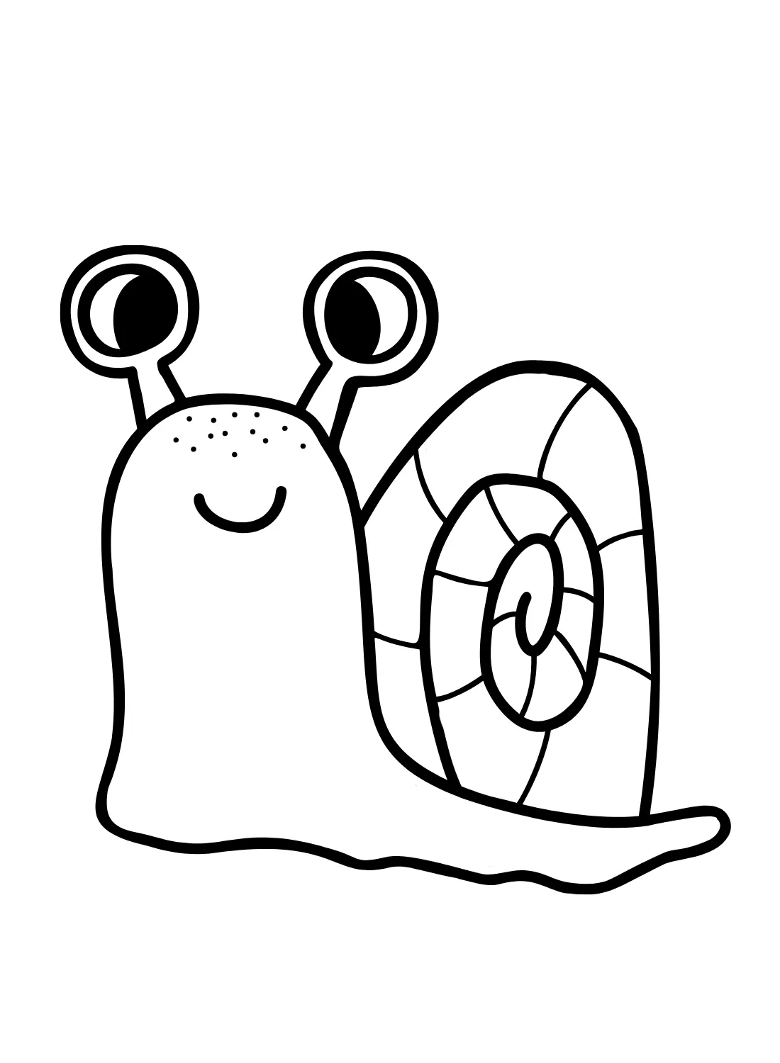 coloriage Escargot a telecharger