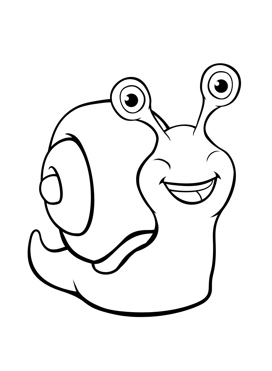 coloriage Escargot gratuit pour enfants