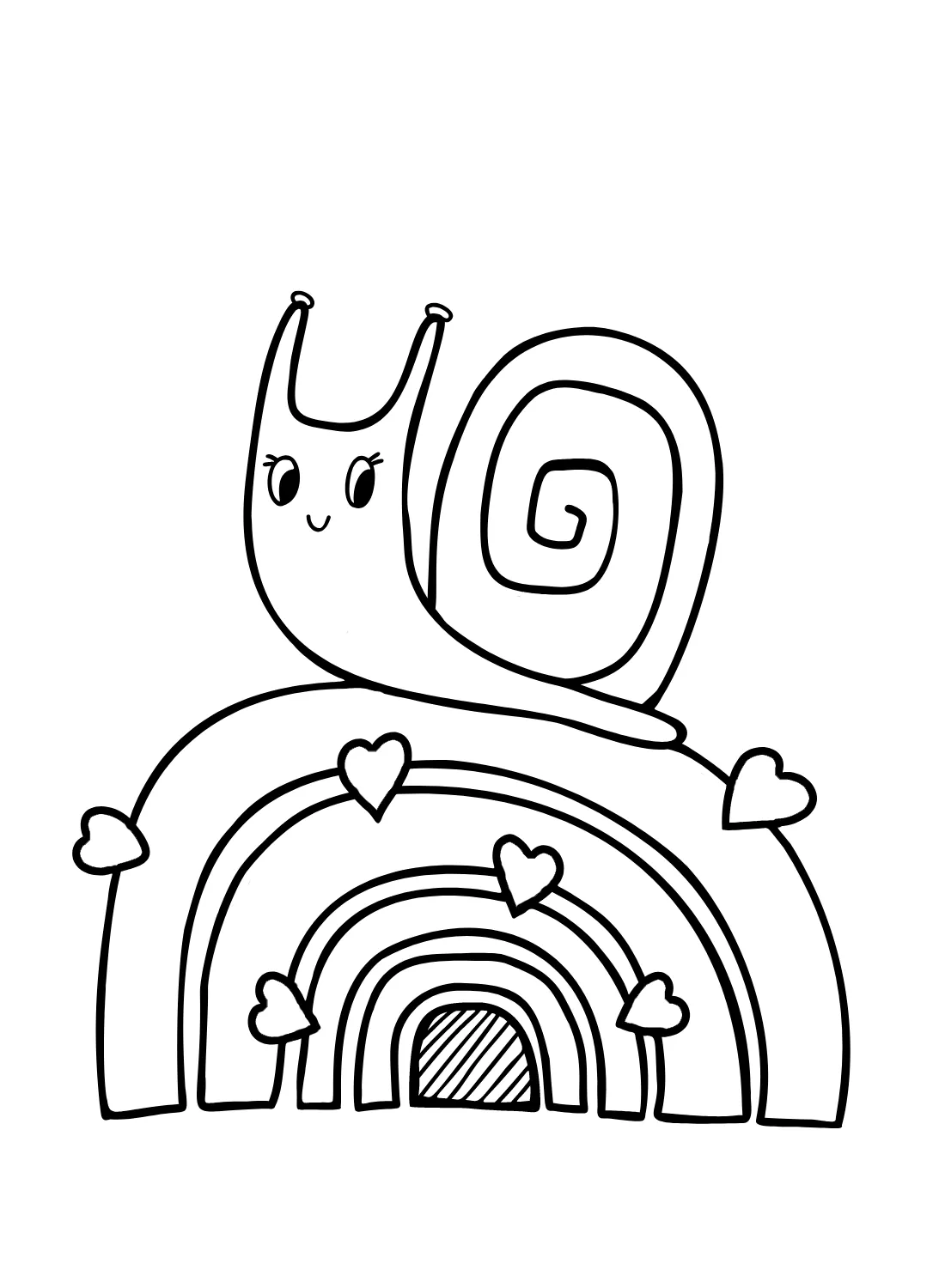 coloriage Escargot et apprentissage