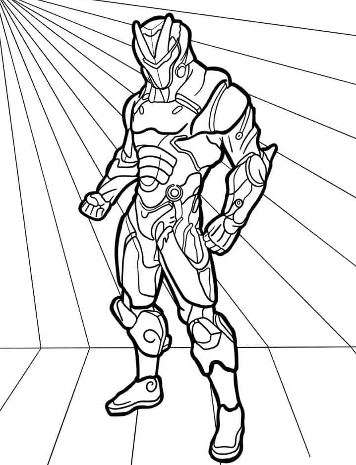 coloriage Fortnite a colorier en ligne