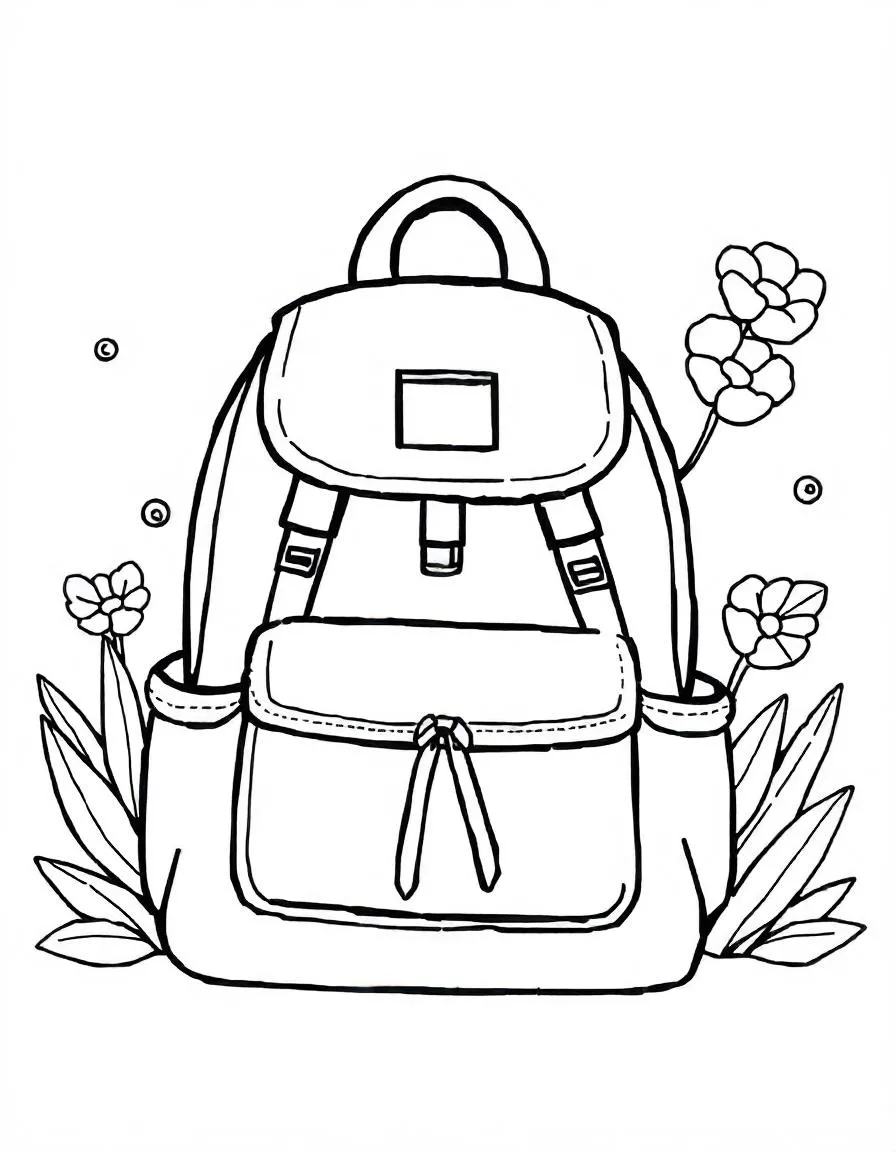 coloriage Fournitures Scolaires pour enfant à imprimer 3