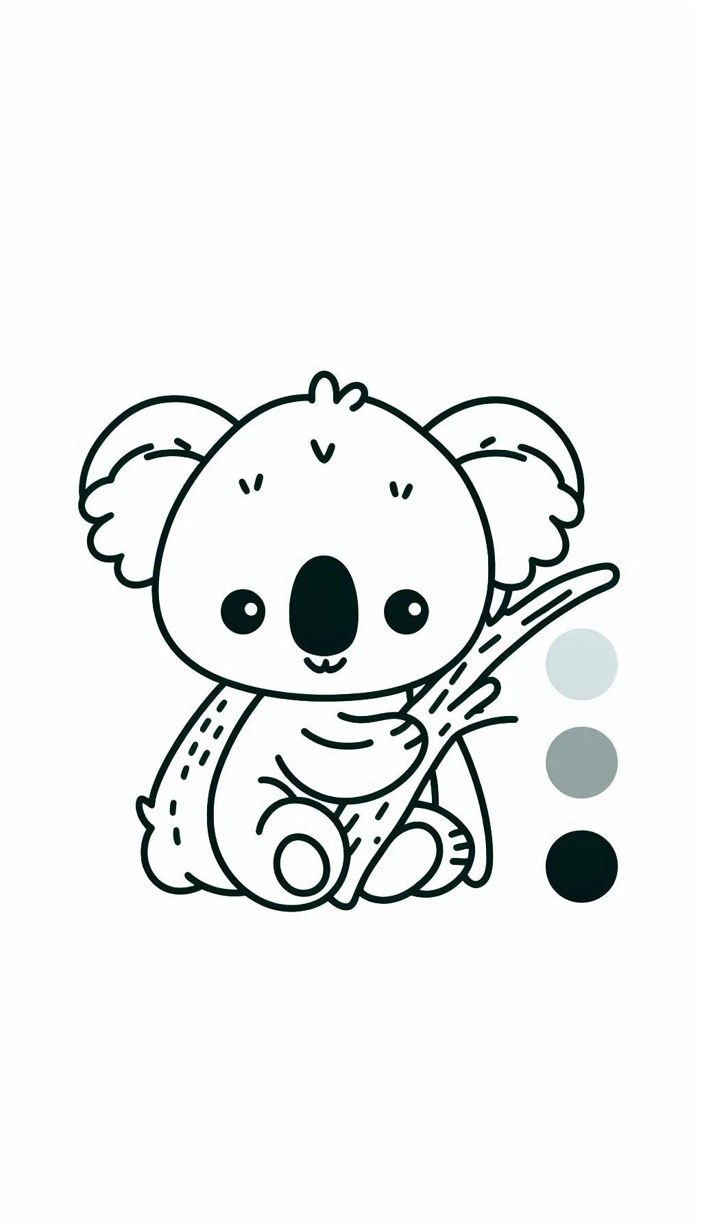 coloriage Koala en ligne 2