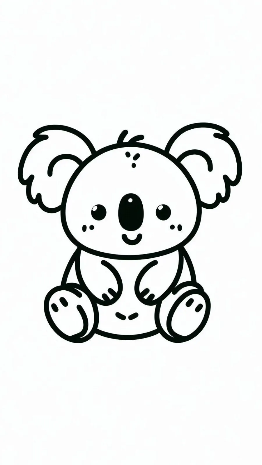 coloriage Koala en ligne