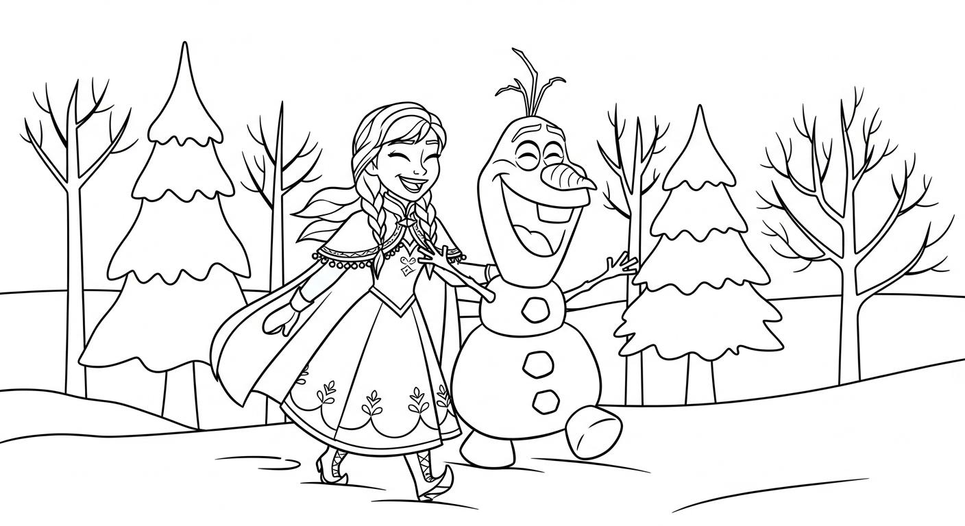 coloriage La Reine Des Neiges update gratuit a imprimer