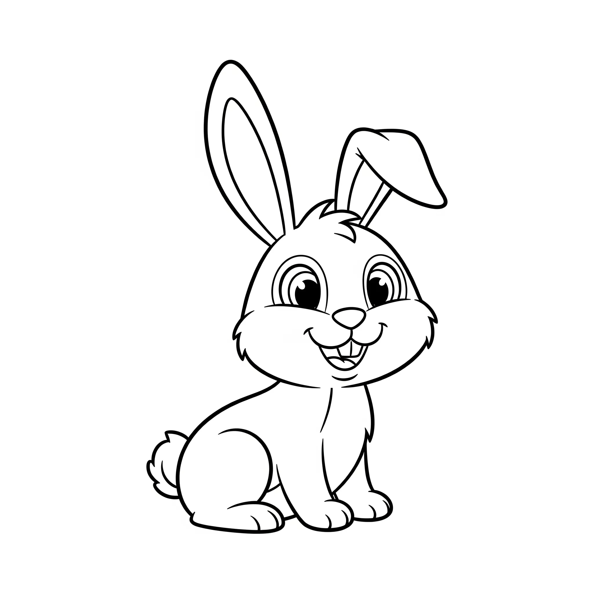 coloriage Lapin Joueur et decoupage