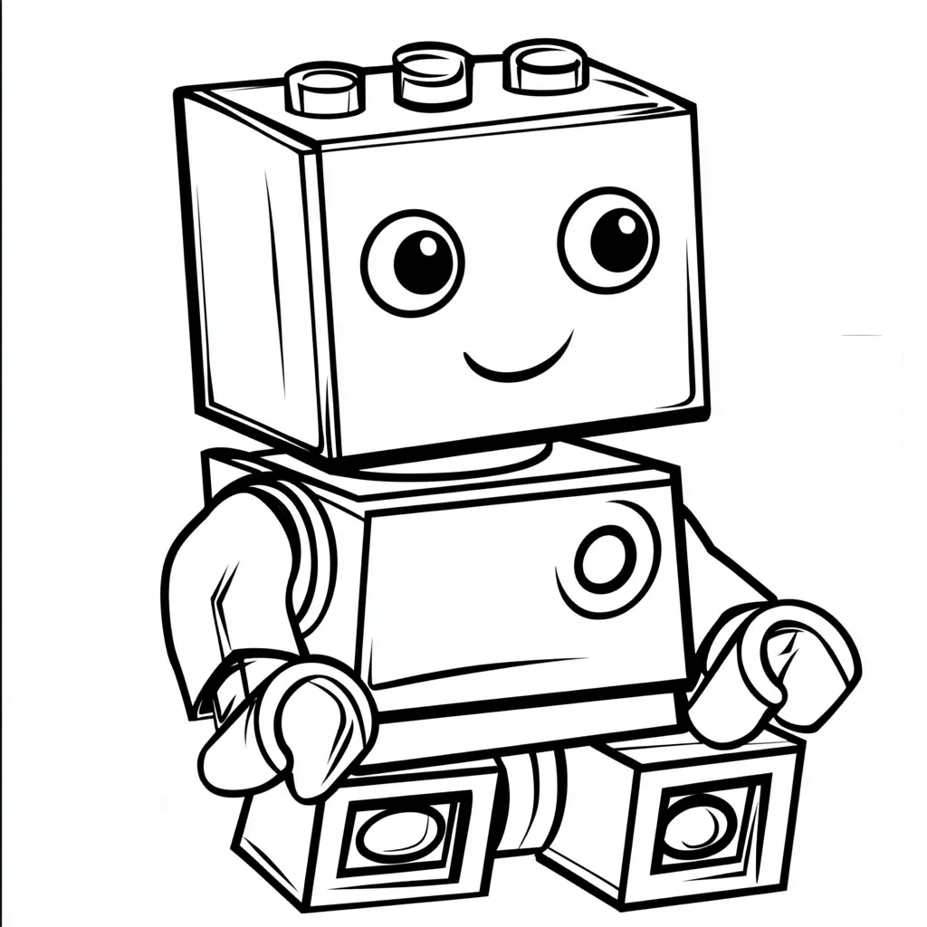 télécharger coloriage Lego gratuit